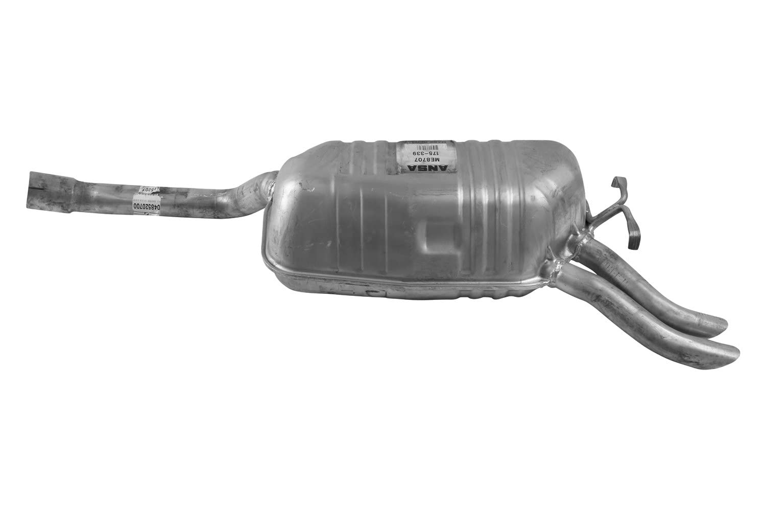 Rear Ansa ME8707 Exhaust Muffler
