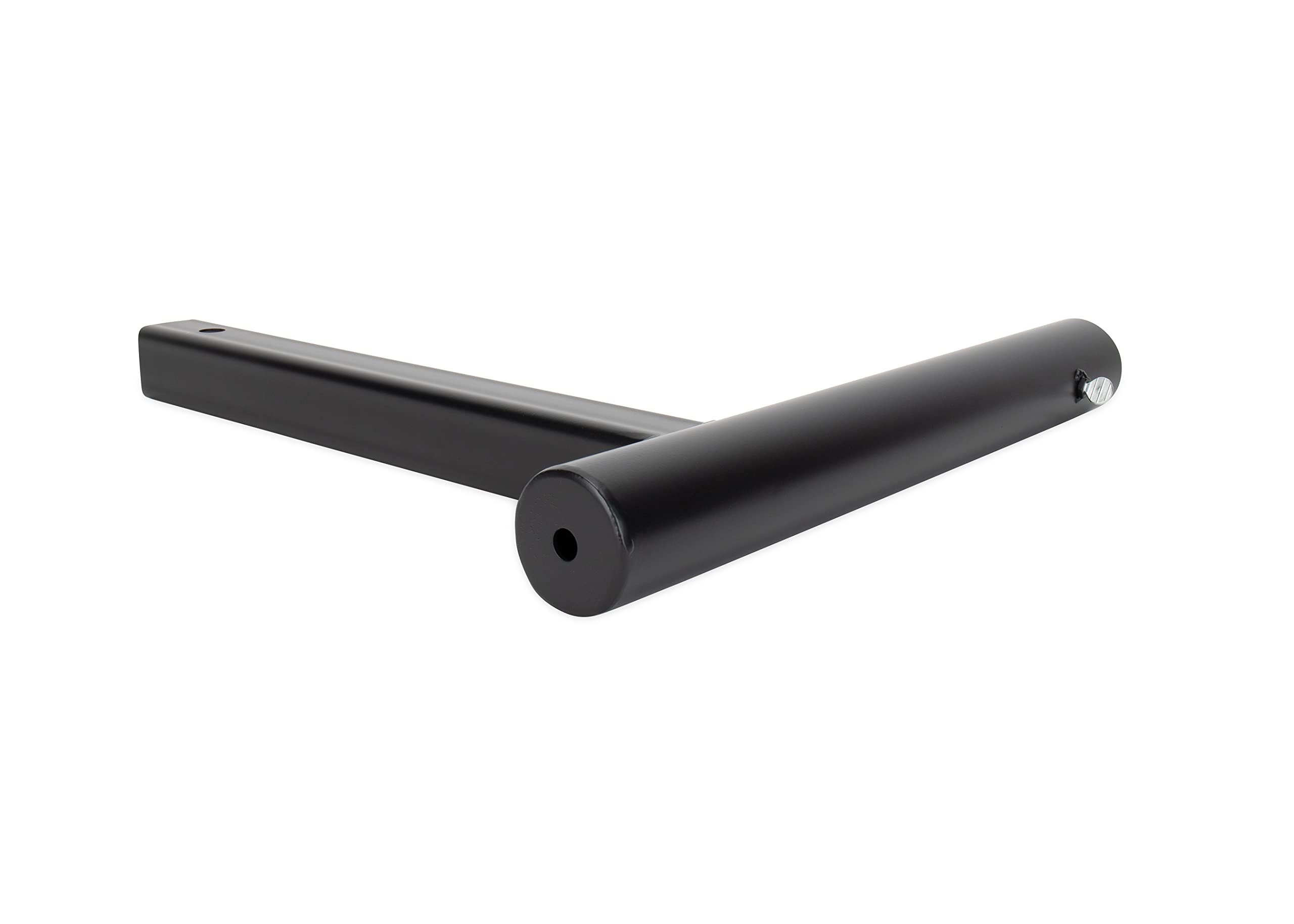 Camco Hitch Mount Camper/RV Flagpole Holder - Holds Flagpoles Up to 2.3” in Diameter & Fits Standard 2” Hitch Receivers - Powder-Coated Finish (51611)