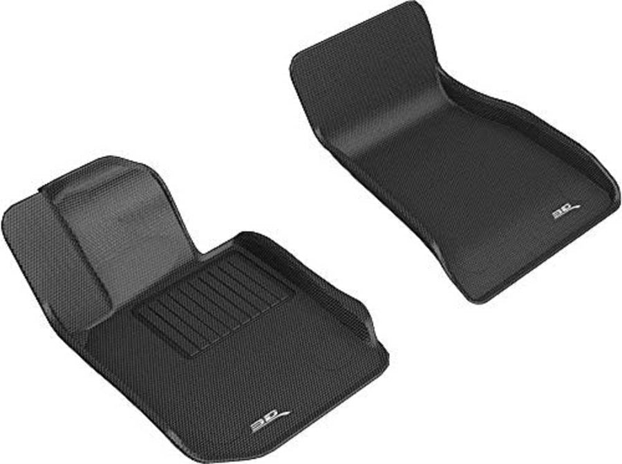 3D MAXpider Kagu Custom Fit Floor Mat (Black) Compatible with BMW 3 Series Sedan (G20) RWD 2019-2026 / 4 Series Coupe (G22) 2021-2026 - Front Row