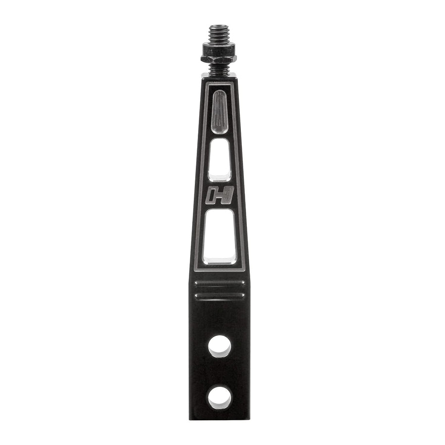 Hurst Shifter Stick 6.00 Inch Straight Black Billet Aluminum Manual Transmission Shift Lever 6.00 Inch Straight Black Aluminum