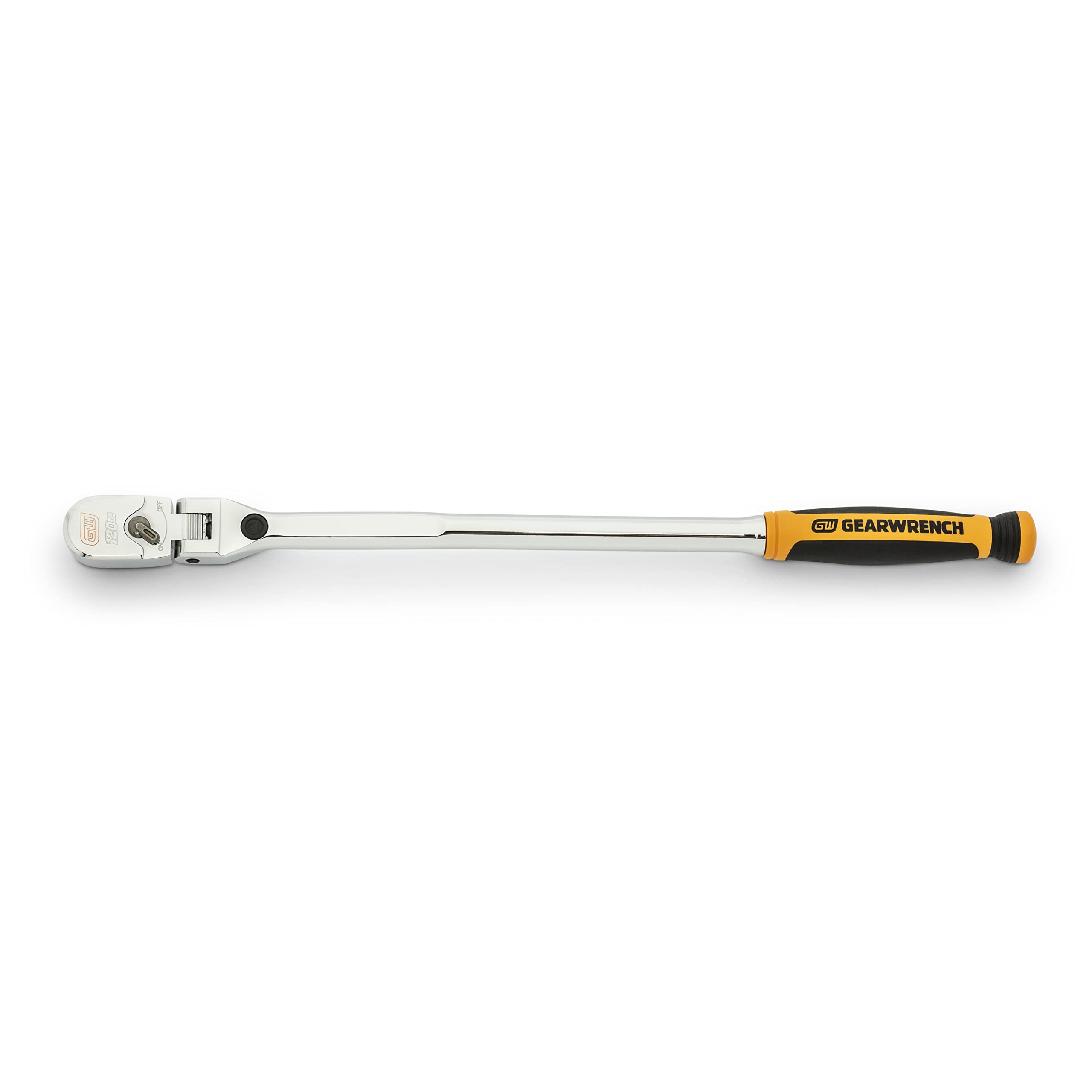 3/8" Drive GEARWRENCH 120XP Locking Flex Head Ratchet with Cushion Grip - 81321