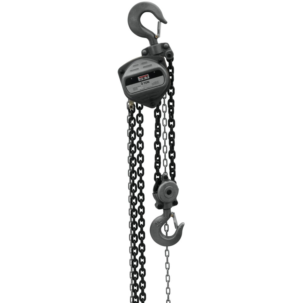 3-Ton JET Hand Chain Hoist, 20' Lift (Model S90-300-20)