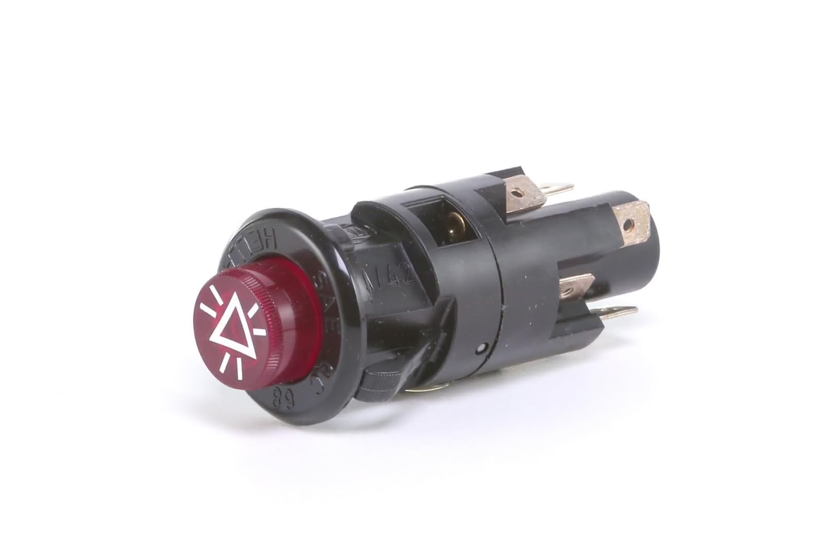Push Type HELLA Hazard Flasher Switch, Multi 001579011