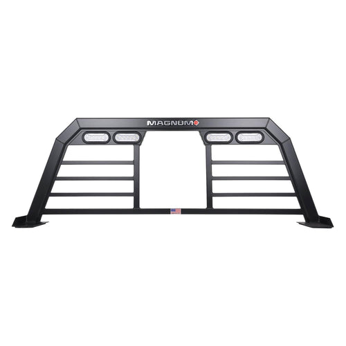 Low Profile Magnum Headache Rack Window Cut Out| Fits Chevy Silverado 1500-4500, Fits GMC Sierra 1500-4500, 2024
