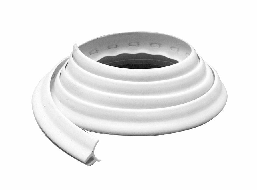 White Deck Vinyl for Boat Windshield, TaylorMade Products Twin Flap 826500