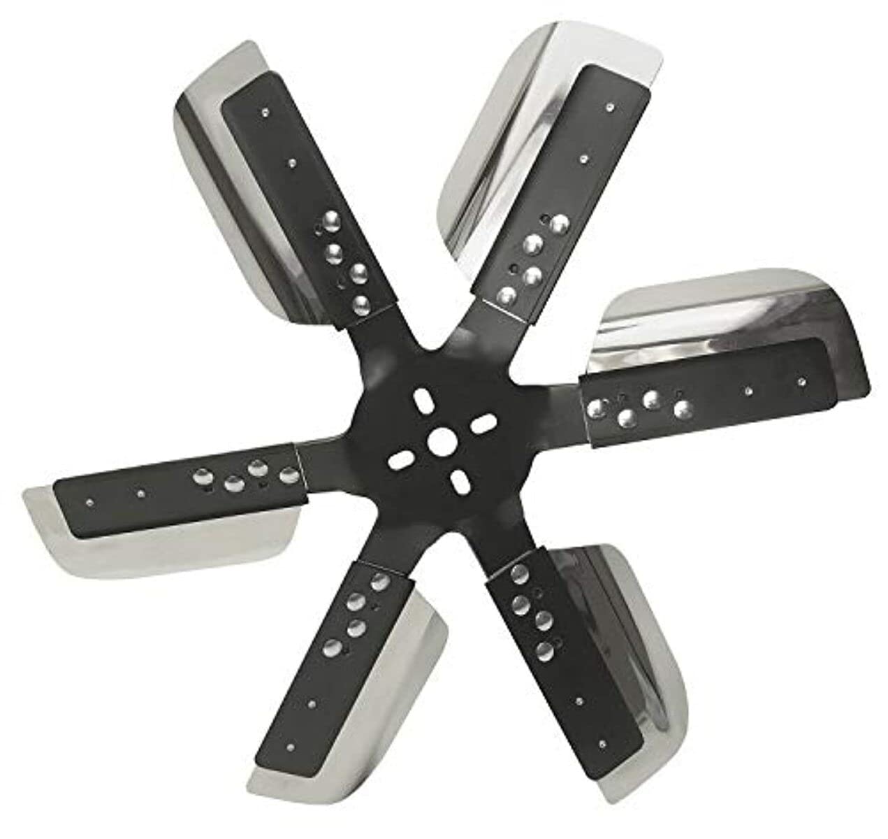 Derale Heavy Duty 17019 Fan Blade Series 1000 19" Stainless Steel Flex Fan Standard Rotation