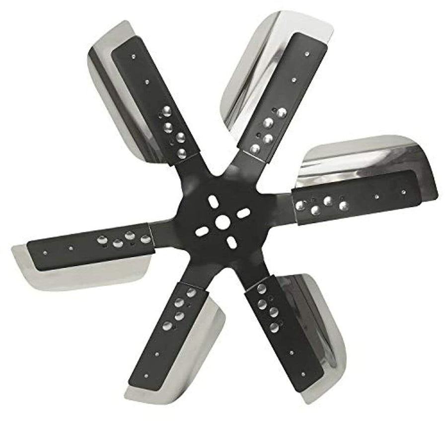 Derale Heavy Duty 17019 Fan Blade Series 1000 19" Stainless Steel Flex Fan Standard Rotation