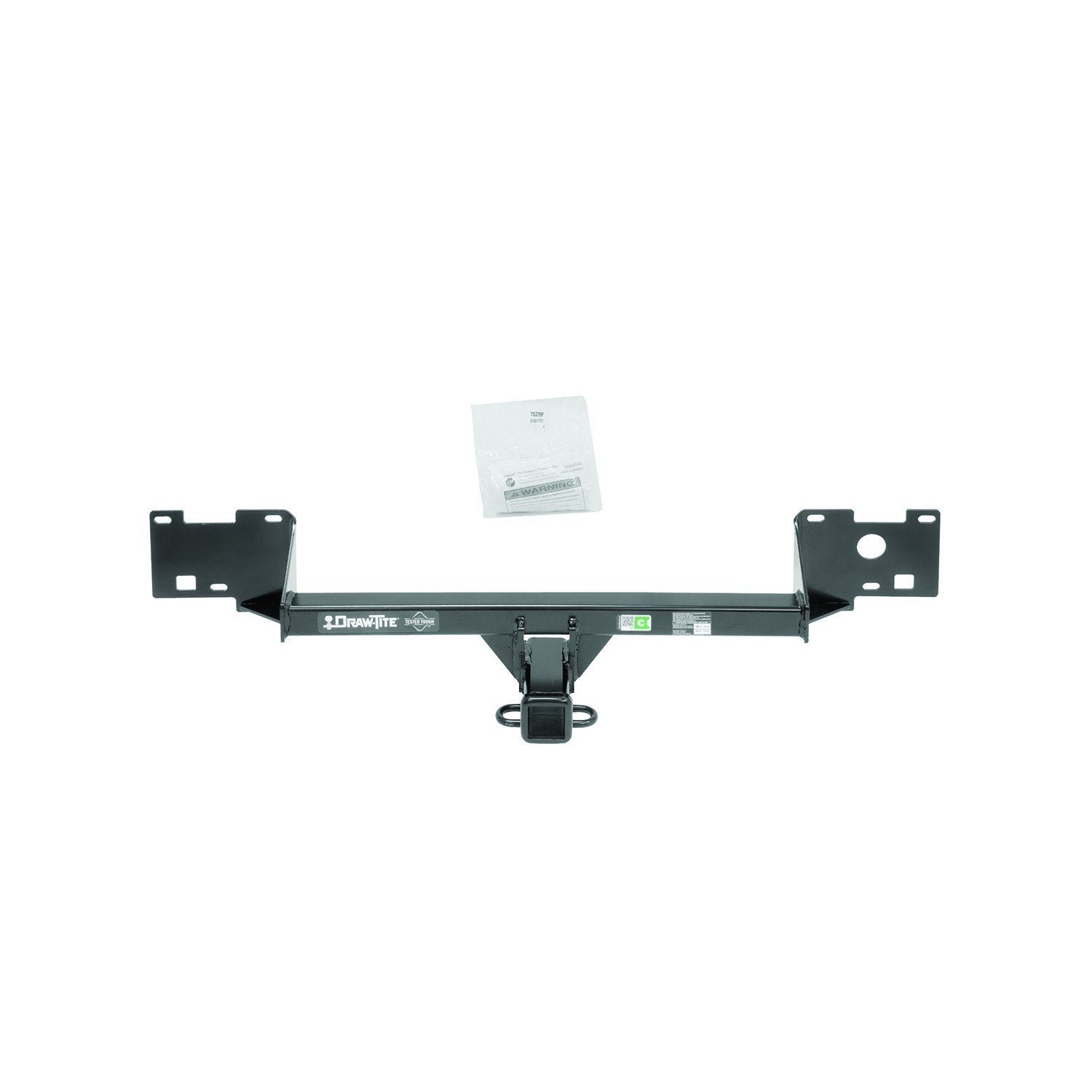 Class 3 Draw-Tite Trailer Hitch, 2-Inch Receiver, Black, Compatible with 2015-2022 RAM ProMaster City