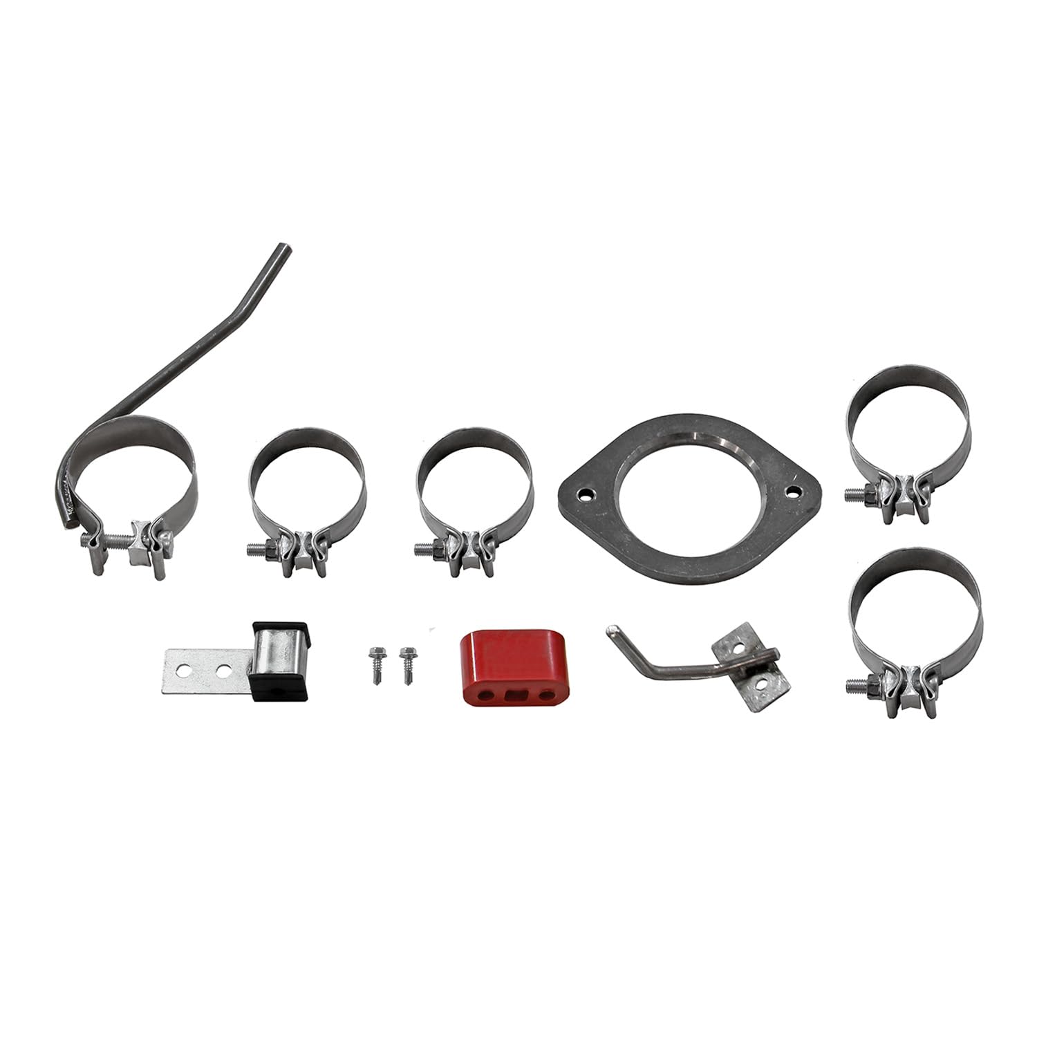 Flowmaster FlowFX 718116 Cat-Back Exhaust Kit 3 to 2.5 Inch Dual Same Side Exit 409 Stainless Steel 4 Inch Black Ceramic Coat 304 Stainless Steel Tips Compatible with 2020-2024 Ford F-150 2.7 3.5 5.0L