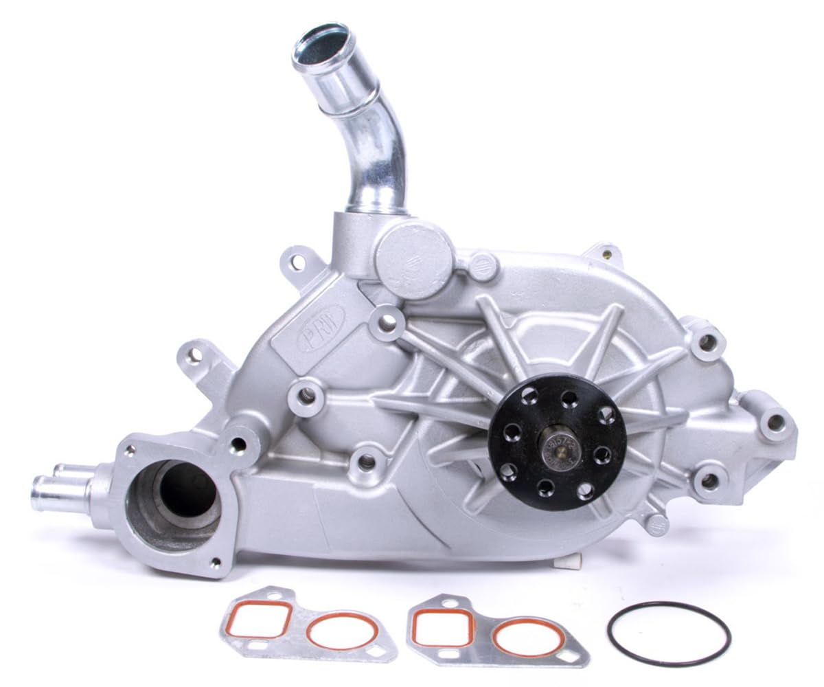 1434606 PRW INDUSTRIES, INC. Water Pump - Mechanical - Performance Quotient High Flow - 3/4 in Pilot - Pump Only - Aluminum - Natural - GM LS-Series - GM Fullsize SUV/Truck 1997-2006 - Each