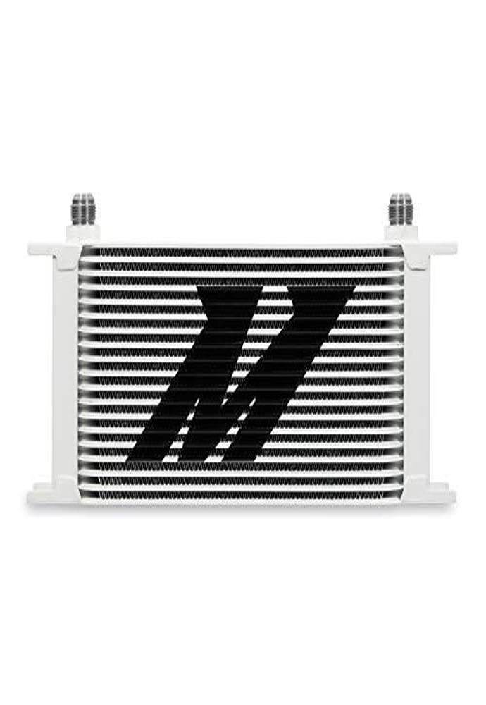 Mishimoto Universal 19 Row Oil Cooler, MMOC-19WT White