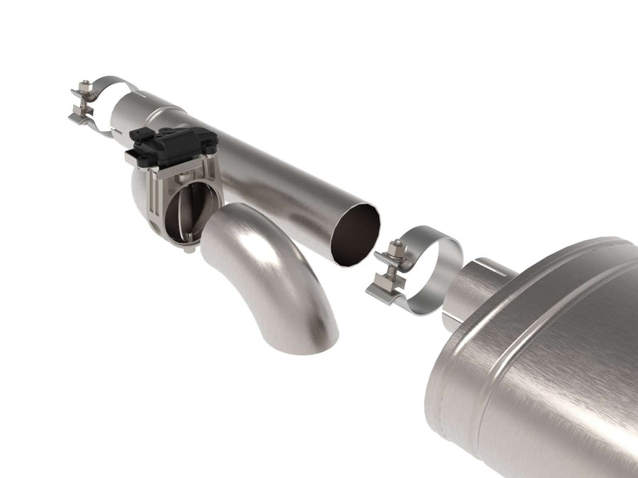 Gemini XV aFe POWER 49-32083-P Cat-Back Exhaust System w/Cut-Out, 3" 304 Stainless Steel, Polished Tips, for 2009-2019 Dodge/RAM 1500