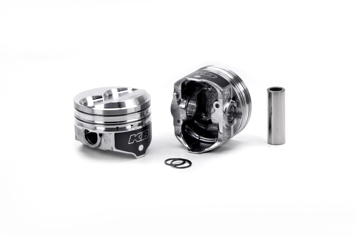 KB PISTONS KB Series, Hypereutectic, 4.150 in Bore, 5/64 x 5/64 x 3/16 in Ring Grooves, Plus 10.00 cc