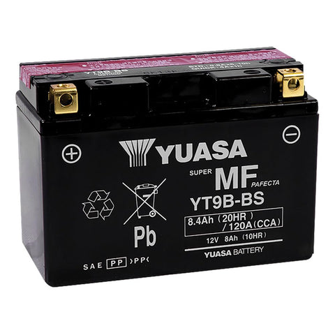 YT9B-BS Yuasa YUAM629B4 Battery, Multi-Colored