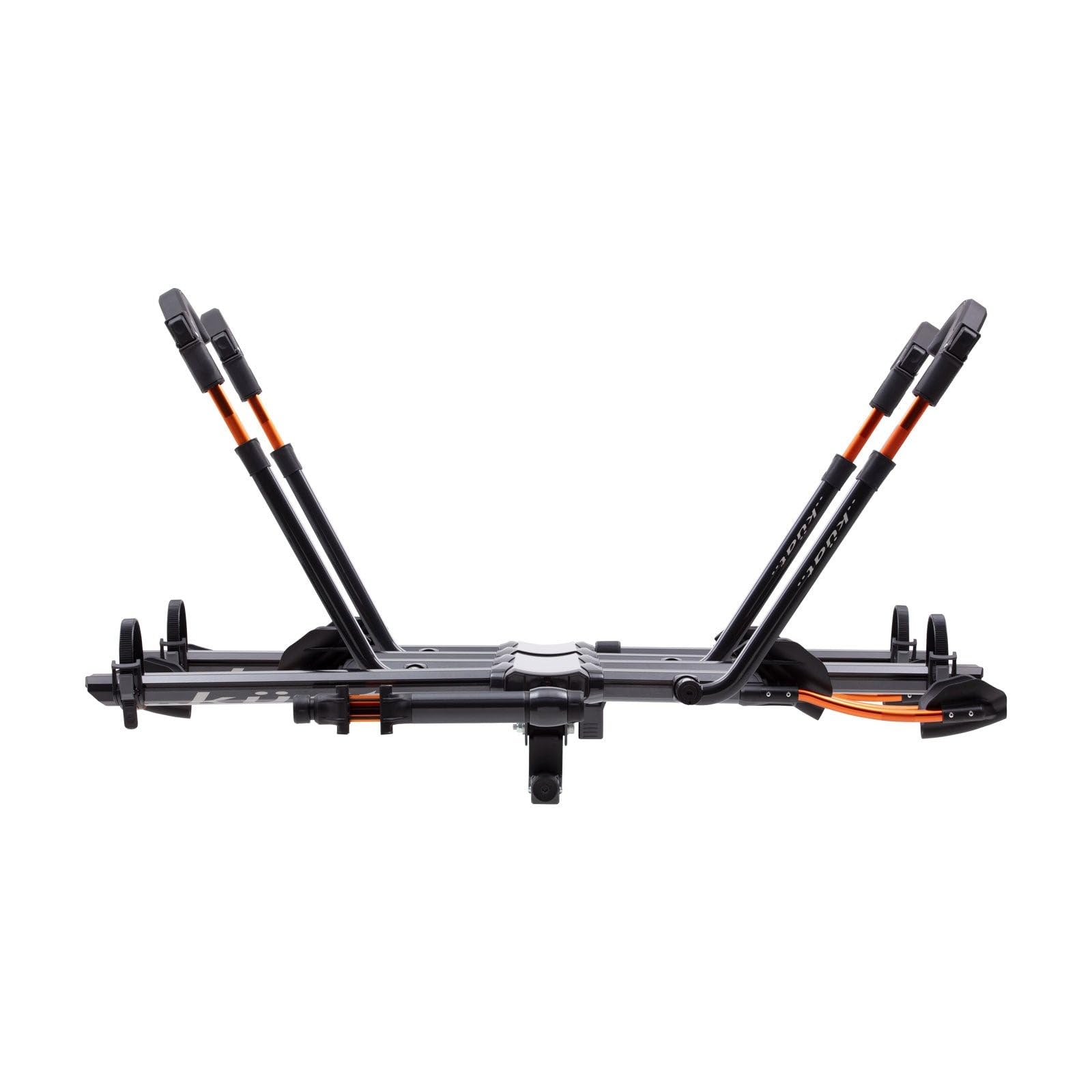 KUAT NV 2.0-2" Add-On - +2-Bike Rack | Increases The 2" NV to a 4-Bike Hitch Rack | Rugged All-Metal Construction | E-Bike Compatible | Gray Metallic and Orange Anodize (NA22G)