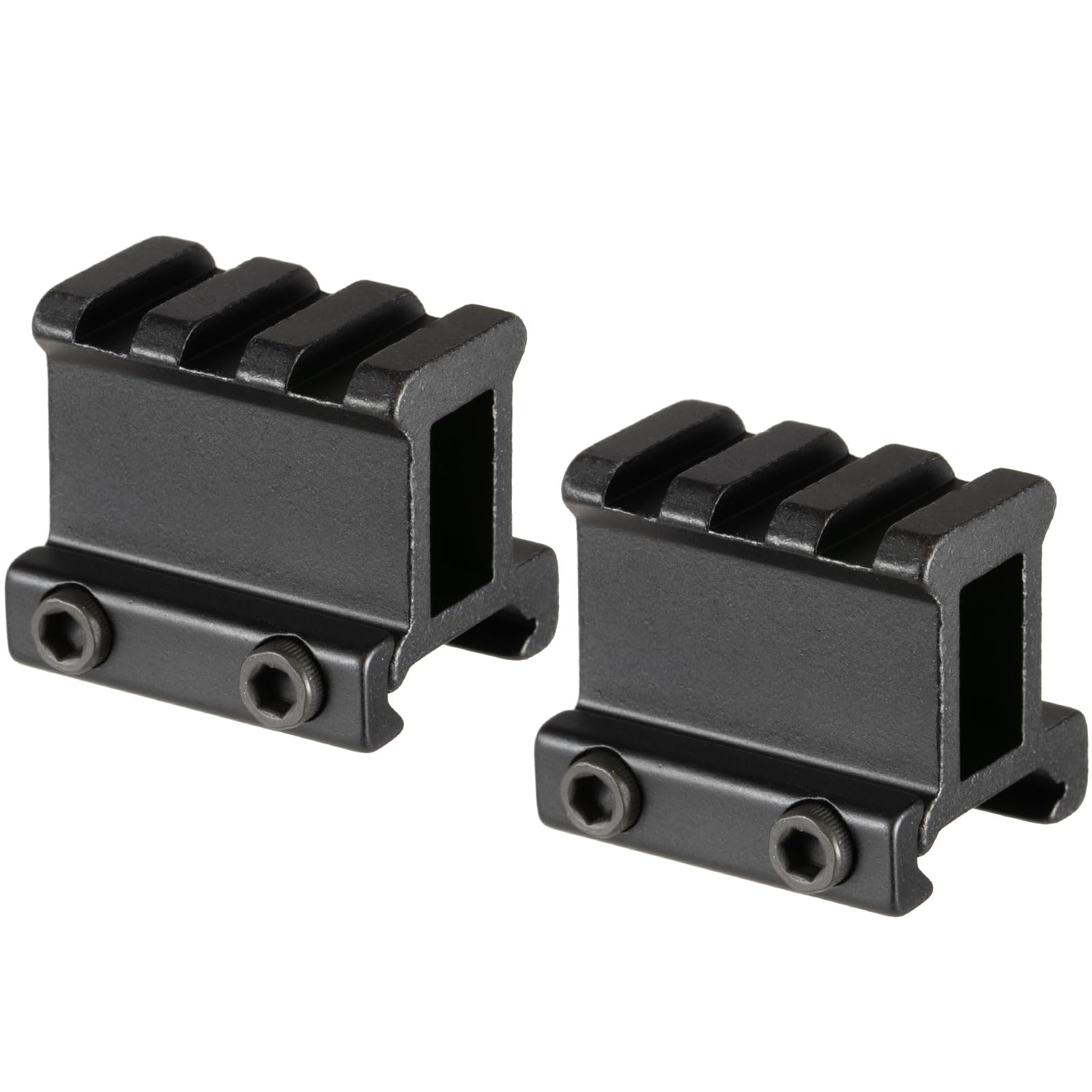 1" TRUGLO Picatinny Riser Mount Adapter 2 Piece