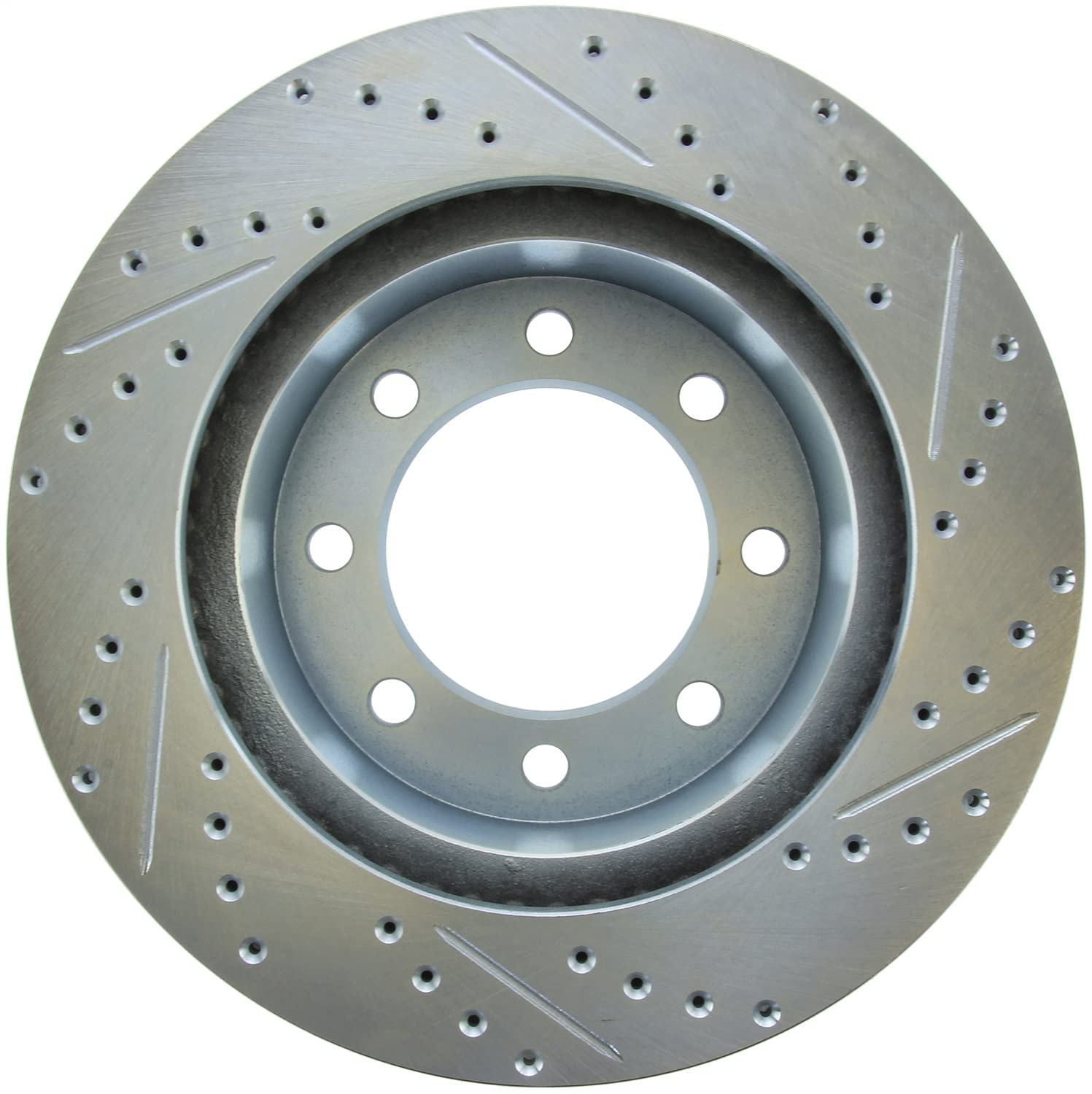 Right Stoptech 227.67061R Select Sport Drilled & Slotted Rotor