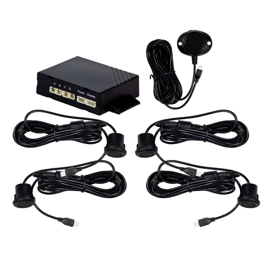 Rubber Rear Parking Assist Kit iBeam USA TE-BR4PSK, Waterproof