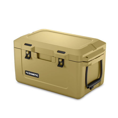 Dometic 35L Patrol Insulated Hard Cooler, Olive, Ice Chest and Passive Cool Box, Fits 28 Cans