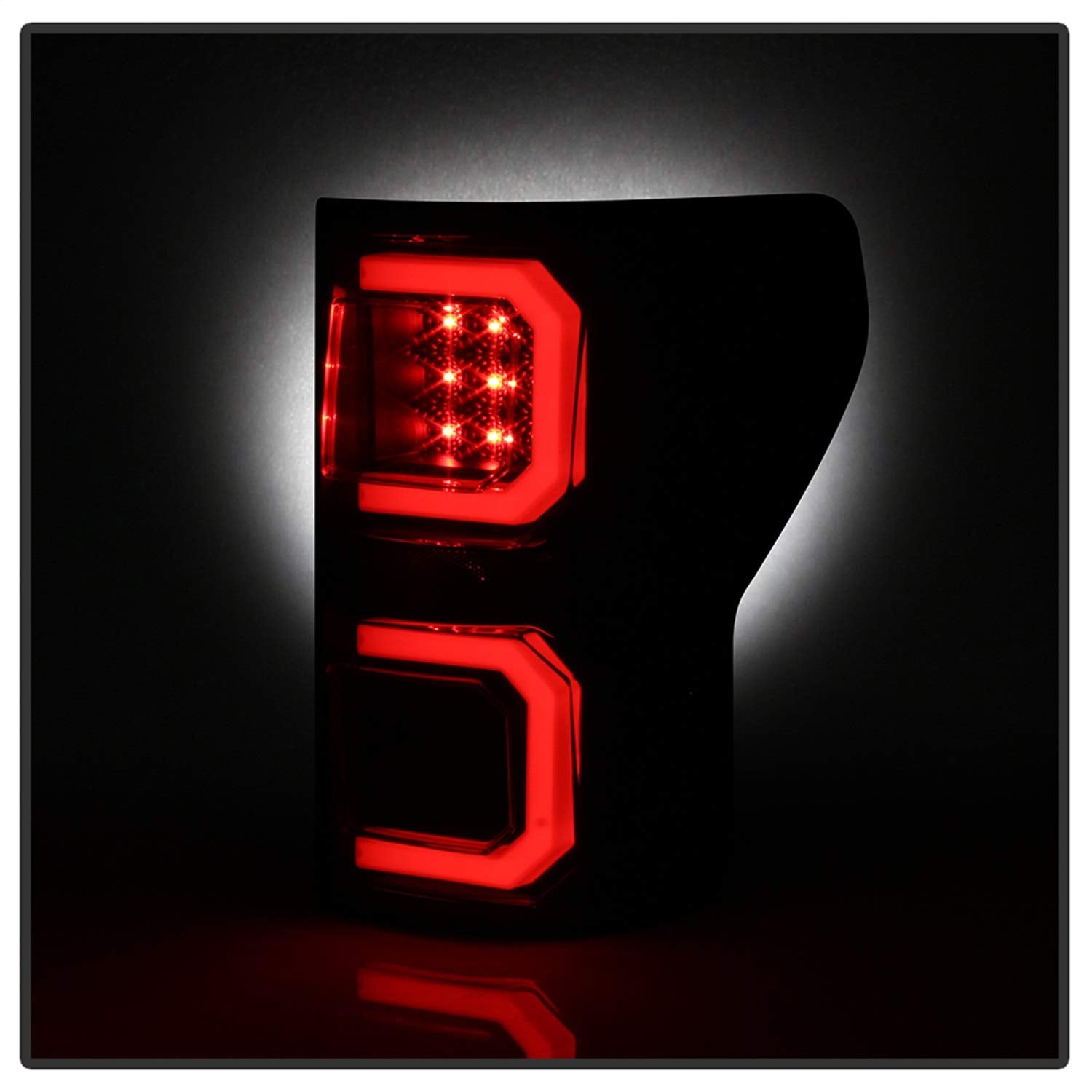 Euro Style Spyder Tail Lights (ALT-YD-TTU07V2-LB-BSM)