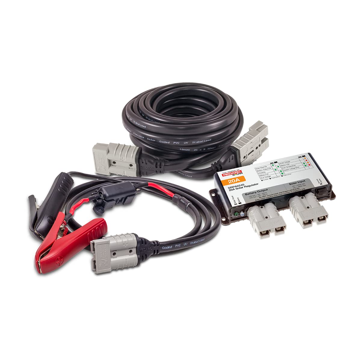 Solar Regulator 20 Amp and Cable Value Pack
