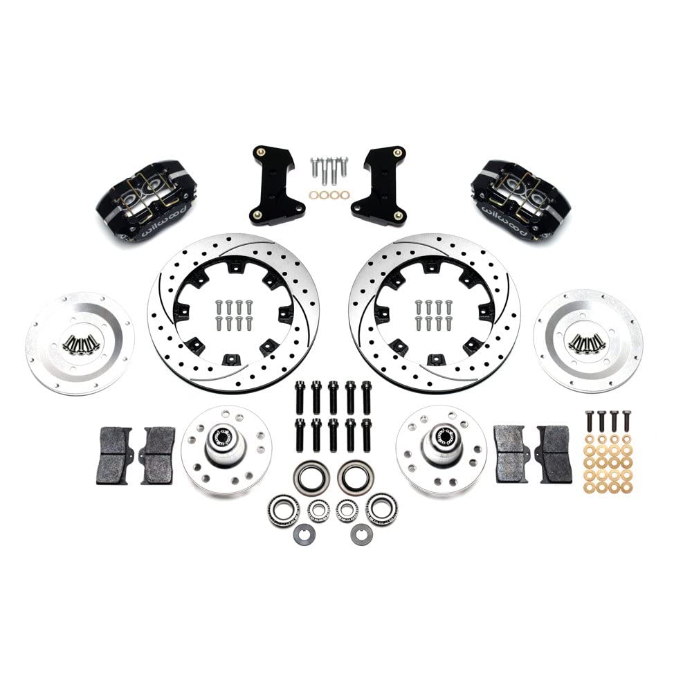 Brake Kit Wilwood Front Mustang II 12.19in Drilled