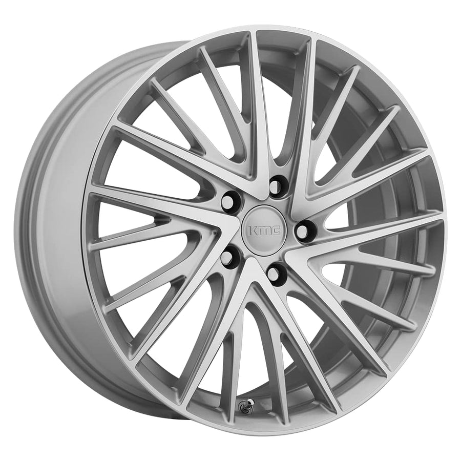 KMC Wheels 18X8 KM697 5X4.5 SLV MACH 40MM - KM69788012140