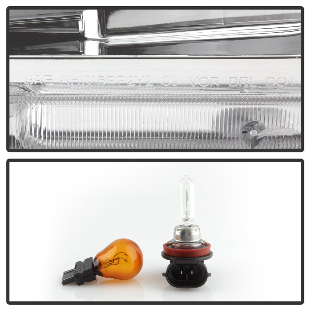 Projector Headlight Xtune PRO-JH-TTA12-LBDRL-C, 1 Pack