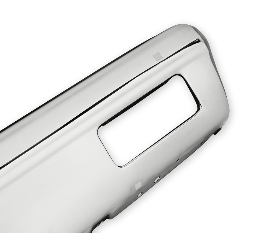 04-324 Brothers Trucks Premium Front Bumper w/o Impact Strip Holes Chrome