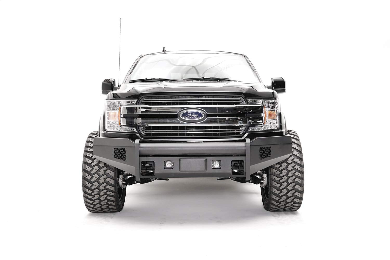 F150 Raptor 18-C Adaptive Cruise Control Relocation Brckt Blck Steel Elite Bumper