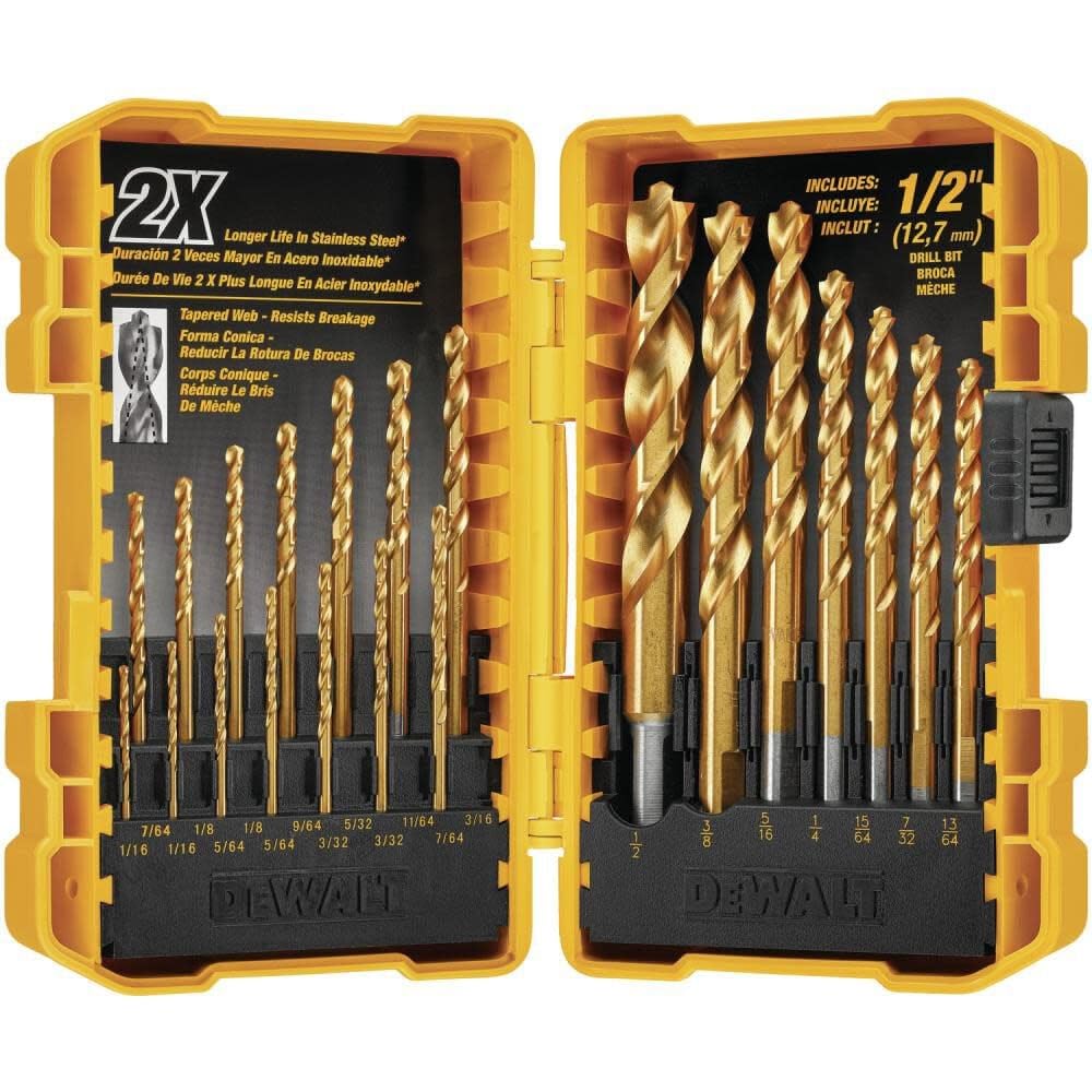 21PC DRILL BIT SET TITAN