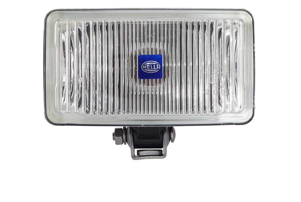 Hella Halogen-Front Fog Light 1NB 005 860-201 - Comet 450-12V - rectangular - mounting - Clear diffusing lens - Lens Colour: White - left/right