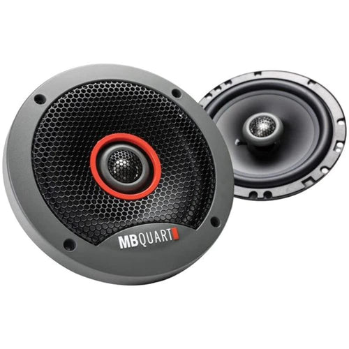 MB Quart 6.5" 150W 2 Way Car Audio Speakers New FKB-116 Coaxial Pair