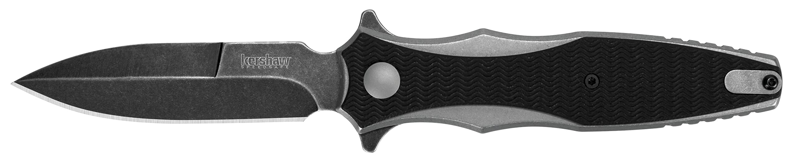 Decimus Kershaw A/O Frame Lock Knife Black GFN (3.25" Blackwash) 1559