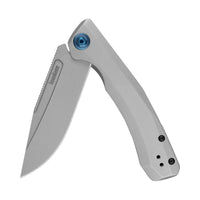 Kershaw XL Highball Clip Point Pocket Knife, 3.3-in. Blade, Manual KVT Ball Bearings Opening, Frame Lock (7020)