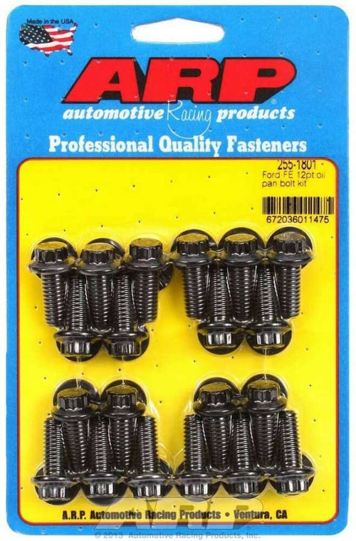 12-Point Oil Pan Bolt Kit ARP for Ford FE Series