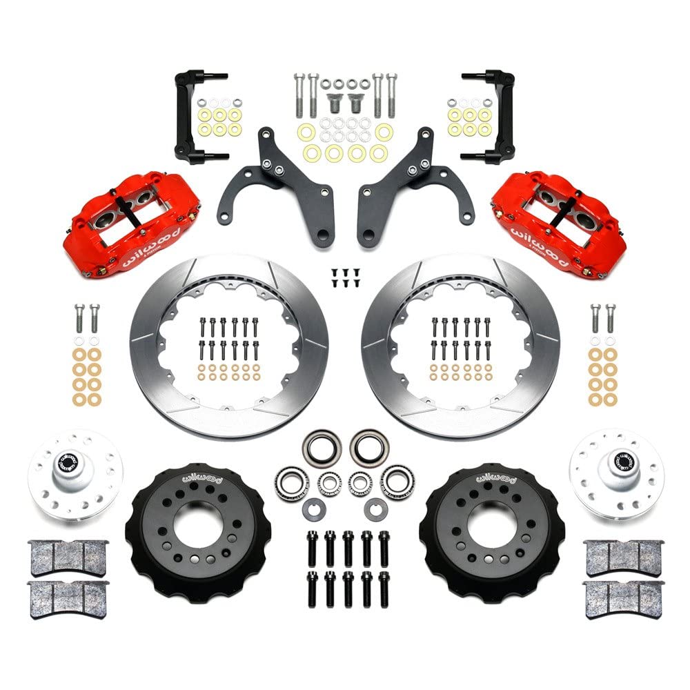 12.88" FNSL6R Hub Kit, Red