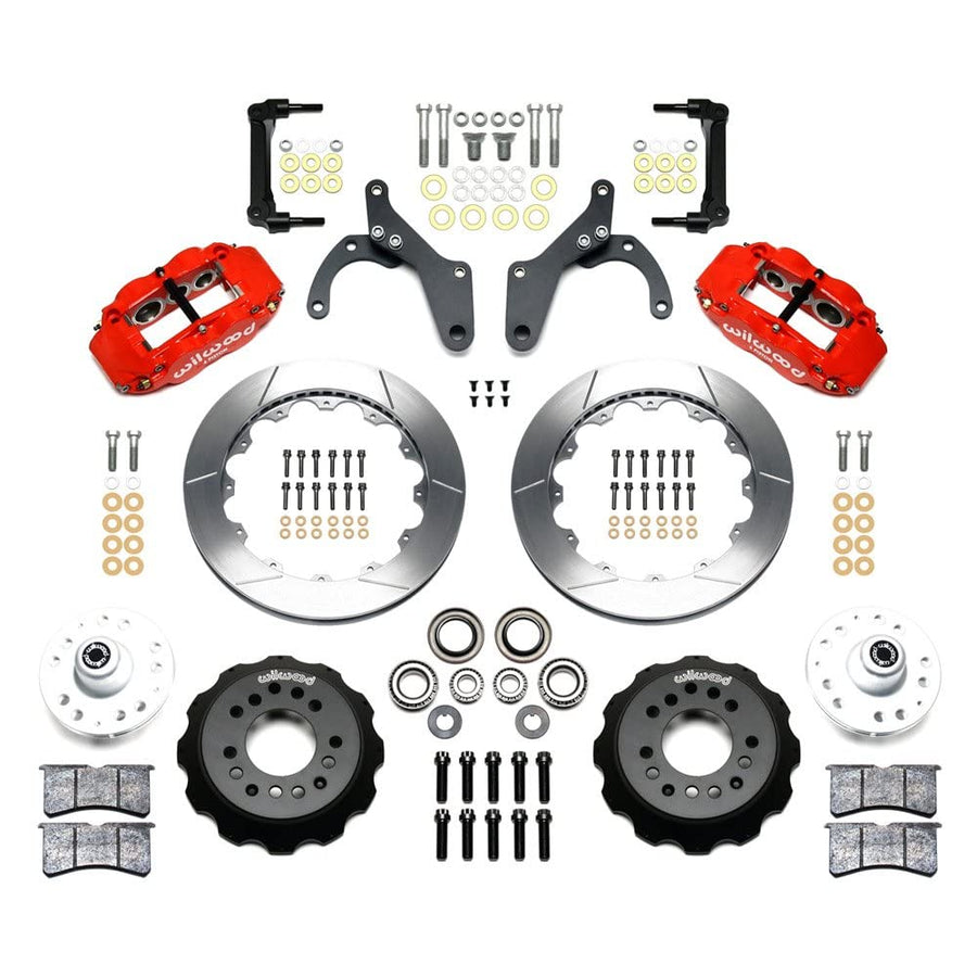 12.88" FNSL6R Hub Kit, Red