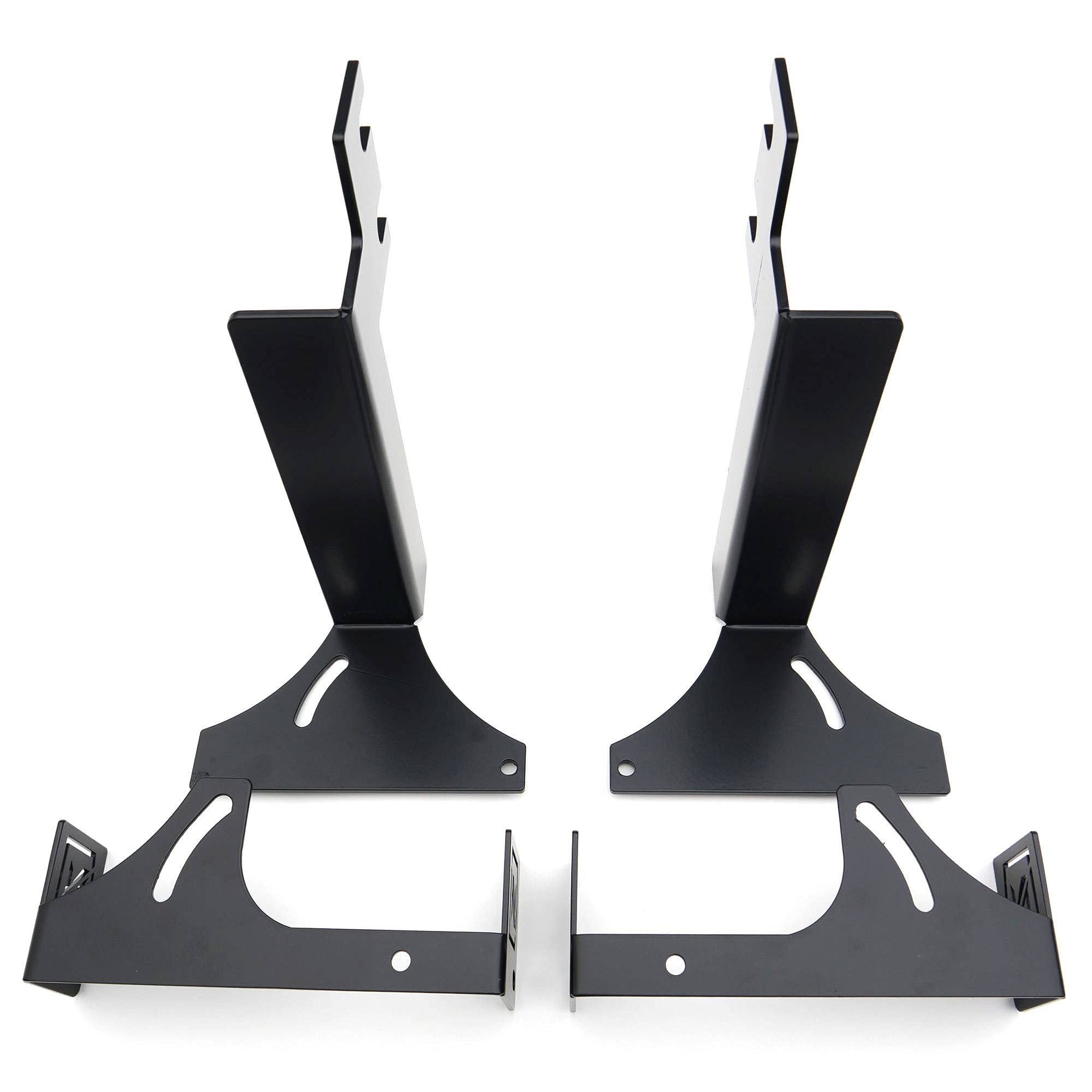 ZROADZ LED Mounting Bracket Under Rear Bumper - Compatible w/ 2015-2019 Chevrolet Silverado 2500, 3500 Non-Diesel - to Mount (2) 6 Inch ZROADZ or similar style LED Lights (Not Included) - PN Z381221