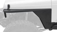 XRC Smittybilt 76872 Textured Black 1.5" Tube Front Fender with No Flare, Pair