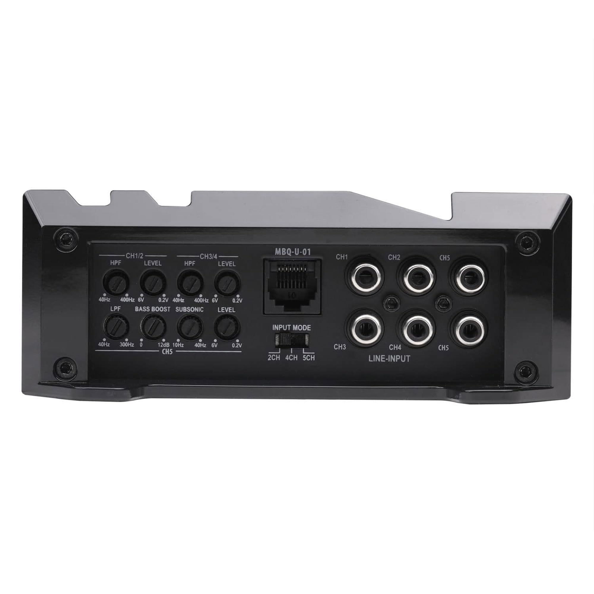5 Channel MB Quart Formula 900 Watt 1 Ohm Stable Full Range Class Q1 Car Audio Mobile Amplifier with Bass Remote, FA2-900.5, Black