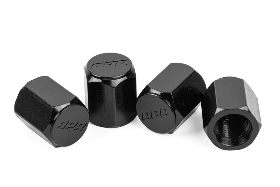 MS100197 APR Valve Stem Caps - Black