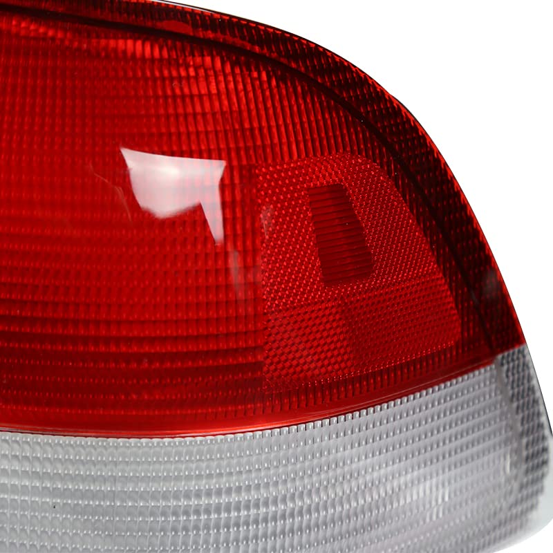 Red Tail Lights SPEC-D TUNING Compatible with 1996-1998 Honda Civic 4-Door Sedan, Left + Right Pair Assembly