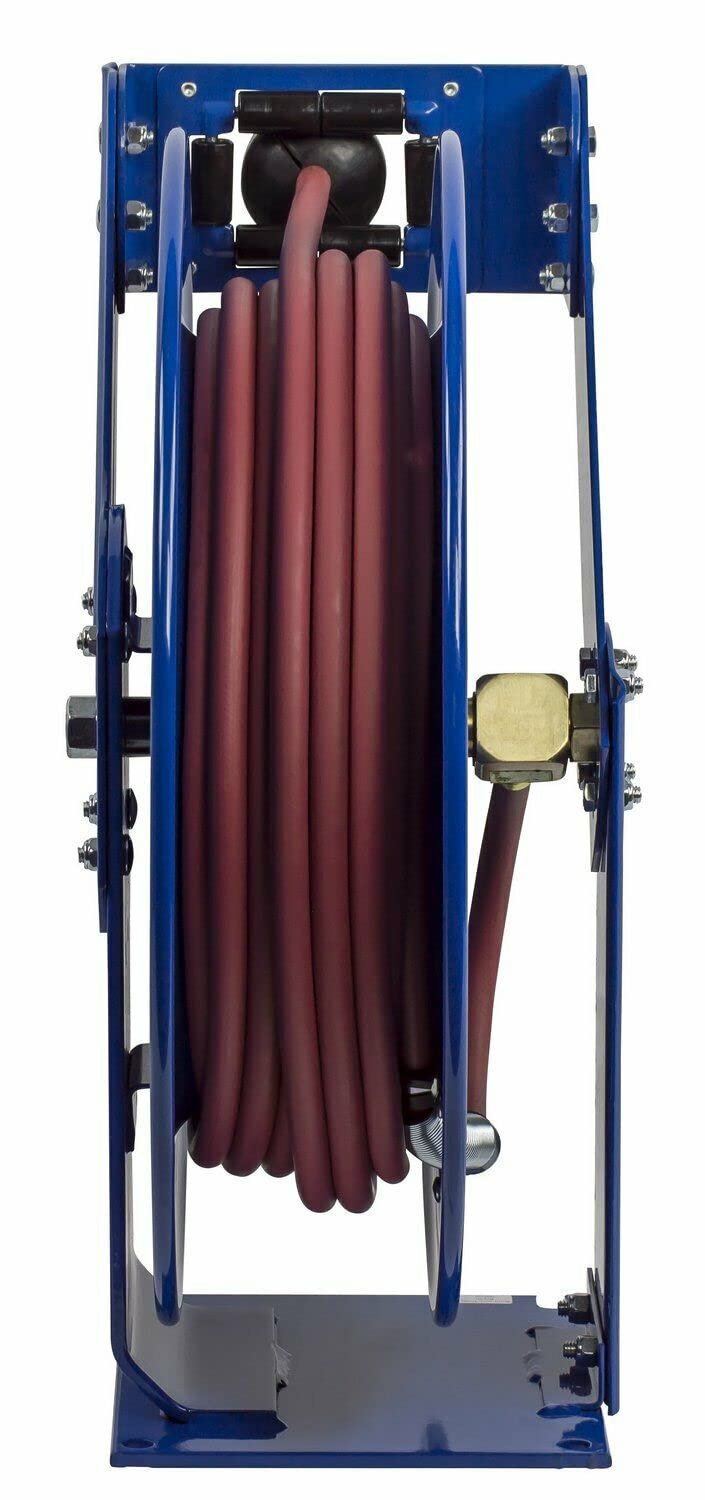 Coxreels Maximum-Duty Truck Series Air Hose Reel,Max. 300 PSI, Model# TSH-N-4100, 1/2 in Hose ID, 100' Length