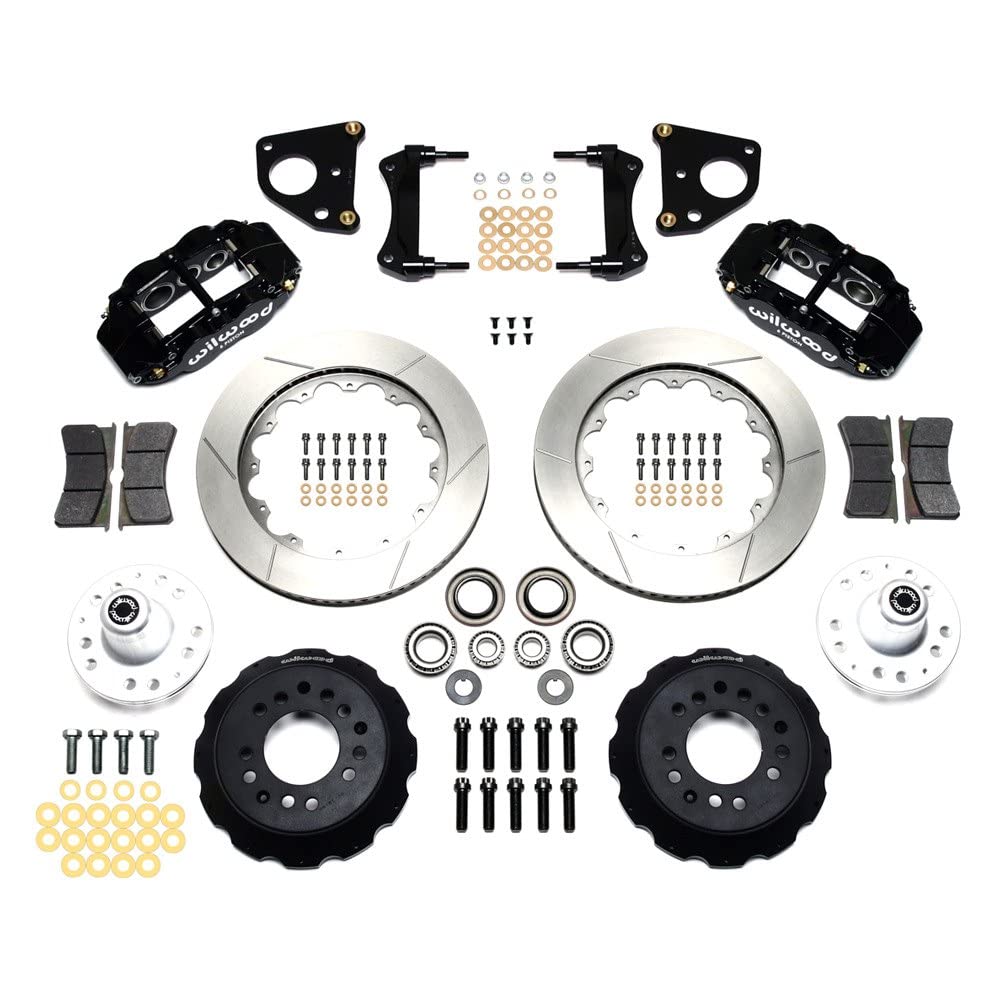 Front Hub Kit FNSL6R, 14.00", Drill, Red