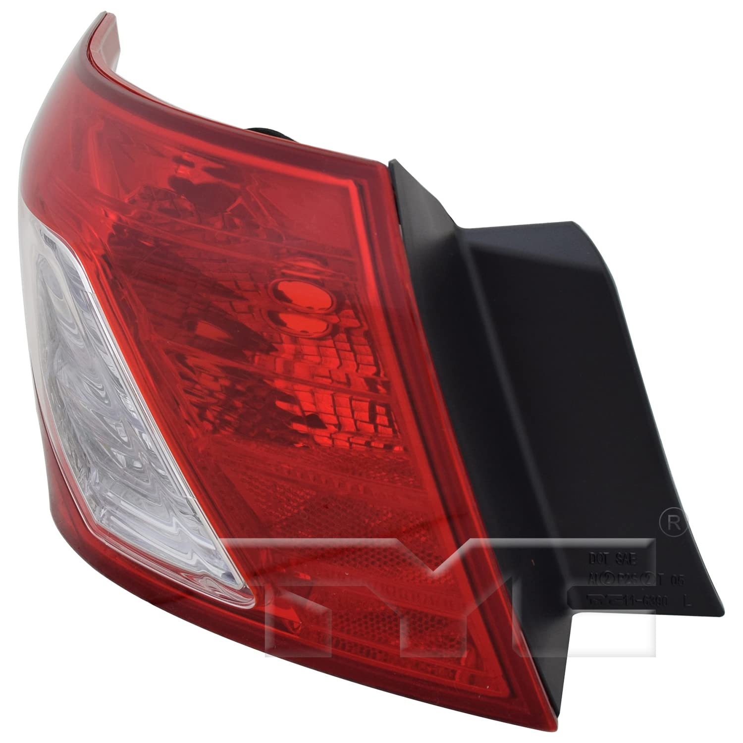 Left TYC Tail Light Assembly Compatible with 2007-2009 Lexus ES350