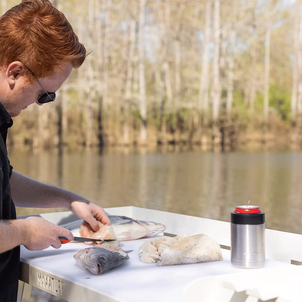 Dock-Mounted MAXXTUFF Heavy-Duty Fish Fillet Table, Model MTM101