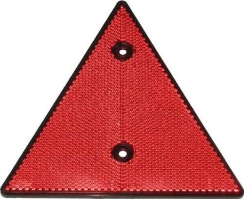 Rear Peterson 1274R Reflector, Triangular, Ece, Compliant, 6.08"X5.31"