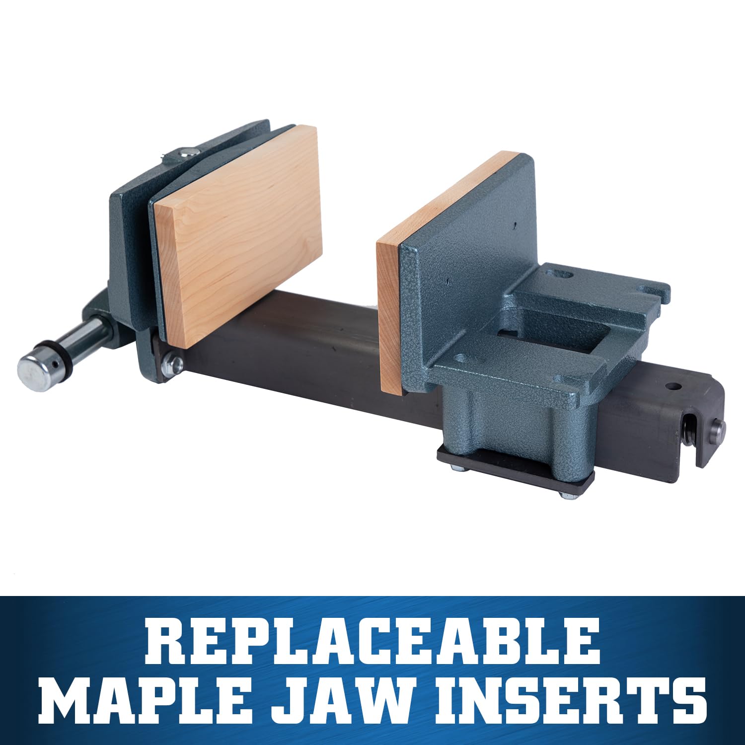 Wilton 4" x 7" Woodworking Vise, 10" Max Jaw Opening, Rapid-Action (Model 78A)