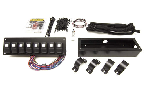 Track Rocker Painless Performance 58102 Customizable Panel, Roll Bar Mount 8-Switch